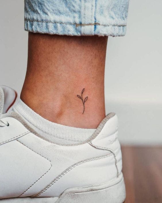 dainty anklet tattoos｜TikTok Search